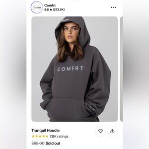 NEW Comfrt Gray Hoodie
